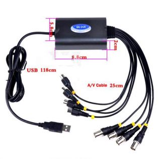 Video Audio D1 H 264 Full Real Time CCTV Capture Card Windows 7
