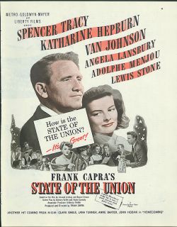 Spencer Tracy Katharine Hepburn Van Johnson in State of The Union