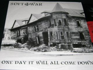 Soft War One Day It Will All Come Down LP RARE Private 80s Rock Listen