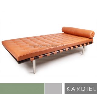 Barcelona Style Daybed Midcentury Sofa Loveseat Chair High Quality