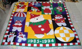 Dayton Hudson Marshall Field’s Santa Bear Santabear Vintage 10 Year