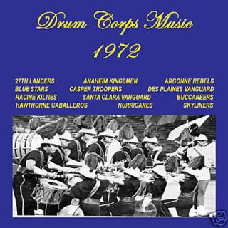  Drum Corps Music of 1972 Double CD
