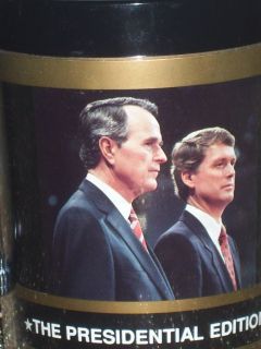 RARE George Bush SR Dan Quayle Campaign Political Presidential Edition