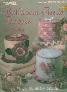 Bathroom Tissue Toppers to Crochet Booklet