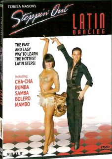 Latin Dancing Step Cha Cha Rumba Samba Bolero Mambo DVD 032031431492