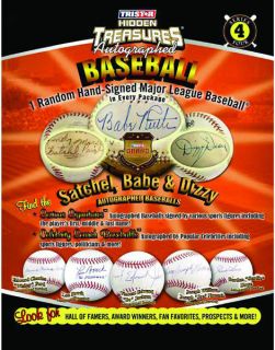 one autographed major league baseball in every pouch all baseballs