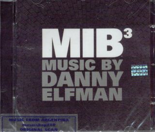 Men in Black 3 Soundtrack SEALED CD New 2012 Danny Elfman MIB3