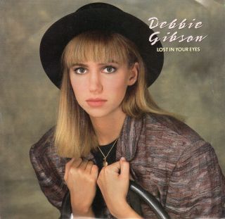  Debbie Gibson Lost in Your Eyes PS Mint