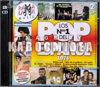 Los No 1 Del Pop Español 1974 2 CD Espanol Juan Pardo Los Diablos