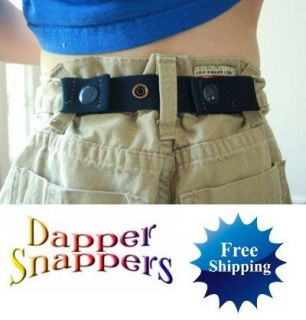 New Toddler Kids Dapper Snapper Adjustable Belt U Pick