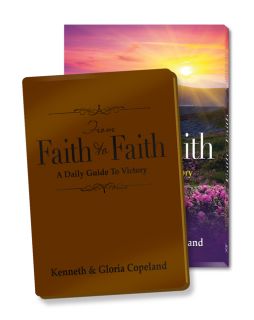 From Faith to Faith Brown Bonded Leather Kenneth Copeland Gloria