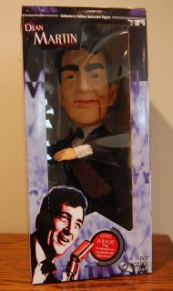 DEAN MARTIN SINGING ANIMATED DOLL FIGURE GEMMY WITH BOX New in Box RAT