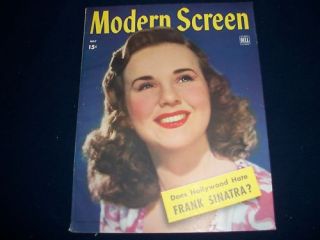 1944 May Modern Screen Magazine Deanna Durbin I 6547
