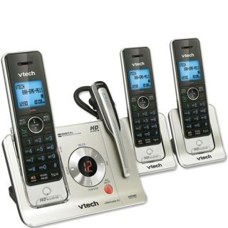 Vtech LS6475 3 DECT 6 0 3 Cordless Phones Answering System Headset