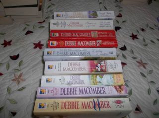 Lot of 9 Debbie Macomber Romance Novels Great Reading
