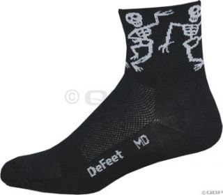 image to enlarge defeet aireator bone shaker sock black lg the defeet