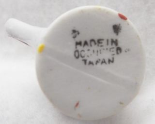 Vintage Tiny Porcelain Watering Can Occupied Japan