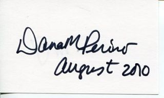 Dana Perino Second Female White House Press Secretary Signed Autograph