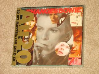 DAVID BOWIE   Changes HITS   Ryko Au20 GOLD Disc CD SS