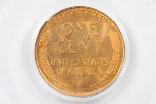 1909 VDB Lincoln Wheat Cent Penny Coin PCGS MS64 RB