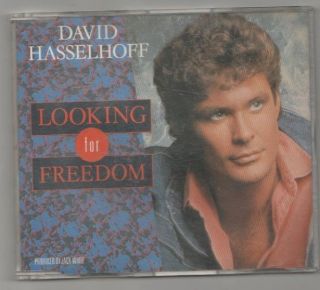 David Hasselhoff Looking for Freedom CD Single Import