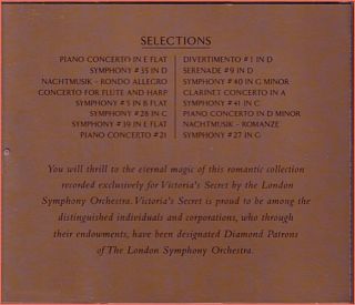 LONDON SYMPHONY ORCHESTRA ~ TWO CENTURIES OF ROMANCE ~ CD VICTORIAS