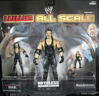 Undertaker All Scale 3 Pack Jakks WWE Ruthless Figure
