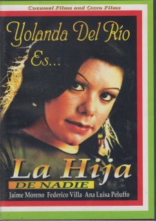 La Hija de Nadie DVD New Yolanda Del Rio Federico Villa Out of Print