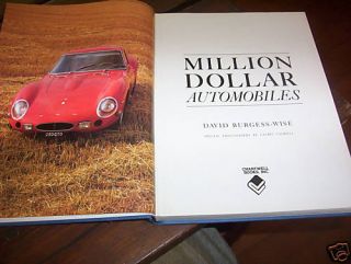 Million Dollar Automobiles by David Burgess Wise 1555214118
