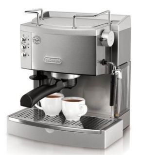 DeLonghi EC702 15 Bar Pump Espresso Maker Stainless
