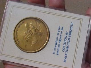  Council Medal Coin 1978 Recognition Delorenzo Design 12G1