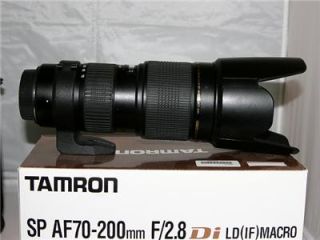 Tamron SP A001 70 200mm F 2 8 LD AF If Di Lens for Canon Mint