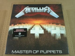 Metallica Master of Puppets Half Speed Mastered LP Brand New SEALED