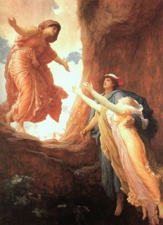  Returning to the Upper World with Hermes to Demeter, by Lord Leighton