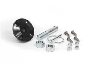 Daystar Hood Pins Torsion Pin Style Steel Natural Kit KU71104BK