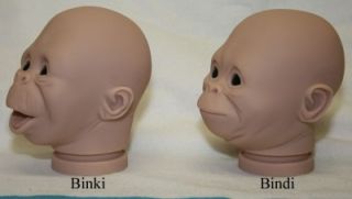 Reborn Binki Kit by Denise Pratt Doll Supplies Orangutan Monkey 3045