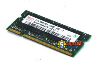  , Hynix 4GB (2X2GB) PC6400S DDR2 800MHZ PC2 6400 SODIMM Laptop Memory