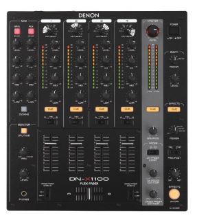 Denon DN X1100 RB 4 Channel PRO Matrix Digital DJ 12 Mixer With