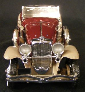 FRANKLIN MINT 1930 DUESENBERG J DERHAM TOURSTER 1/24 MODEL CAR!
