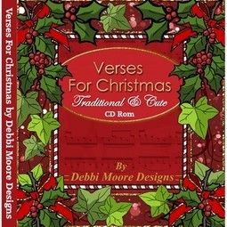 DEBBI MOORE DESIGNS VERSES FOR CHRISTMAS CD ROM