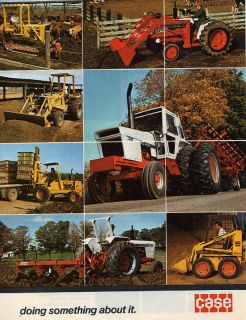 1974 Case Agri King 1370 David Brown 1212 Tractor Ad