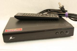 Zenith TV Digital Converter Box and Remote Control Model DTT901 DTV