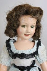 18 composition deanna durbin doll with two dresses