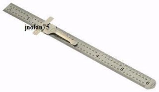 inch Stainless Steel Pocket Ruler Decimal Conversion