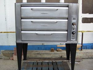 Blodgett Model 931 Two 2 Deck Oven with Humidity Hook Up Natural Gas