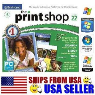 The Print Shop Version 22 Desktop Publishing Software