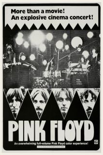   Floyd POSTER Live In Pompeii LARGE 1972 Roger Waters David Gilmour