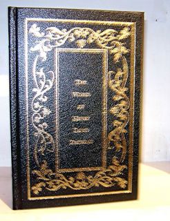 Works of Henry David Thoreau Leather Walden PURTY Book