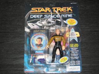  Trek Deep Space Nine Playmates Chief Miles Obrien with rare Space Cap