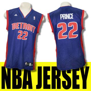 Detroit Pistons Tayshaun Prince Jersey Adidas NBA XXL